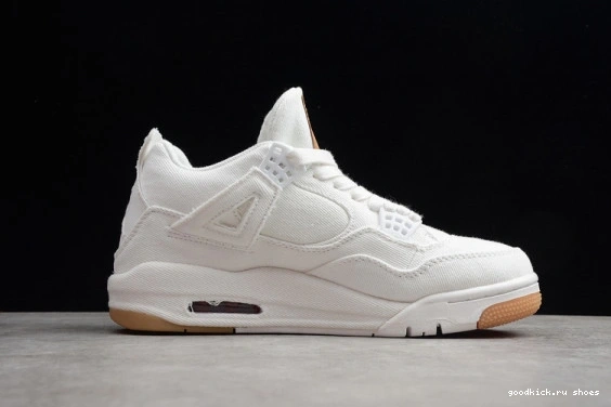 (Levi's 100 AO2571 Levi's 100 Jordan AO2571 4 Retro White Air Tag) 0328